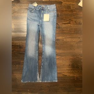 DL1961 Bridget boot high-rise intasculpt 33” brand new with tags split hem